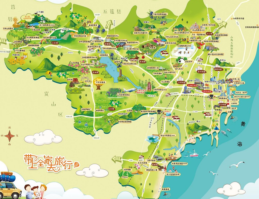湘东景区使用手绘地图给景区能带来什么好处？